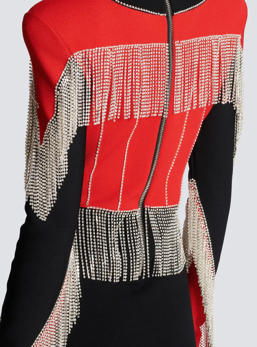 Balmain Fringed knit dress | Thumbnail 6 Balmain Fringed knit dress | Thumbnail 6