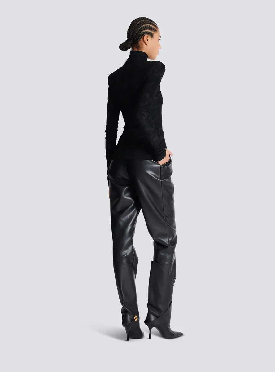 Balmain Baroque pattern long-sleeved top | Thumbnail 4 Balmain Baroque pattern long-sleeved top | Thumbnail 4