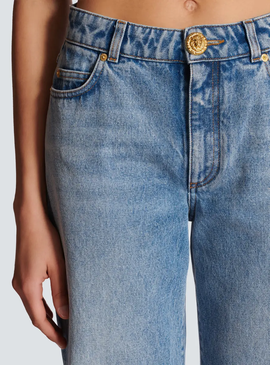Balmain Straight-leg faded denim jeans | Thumbnail 5 Balmain Straight-leg faded denim jeans | Thumbnail 5
