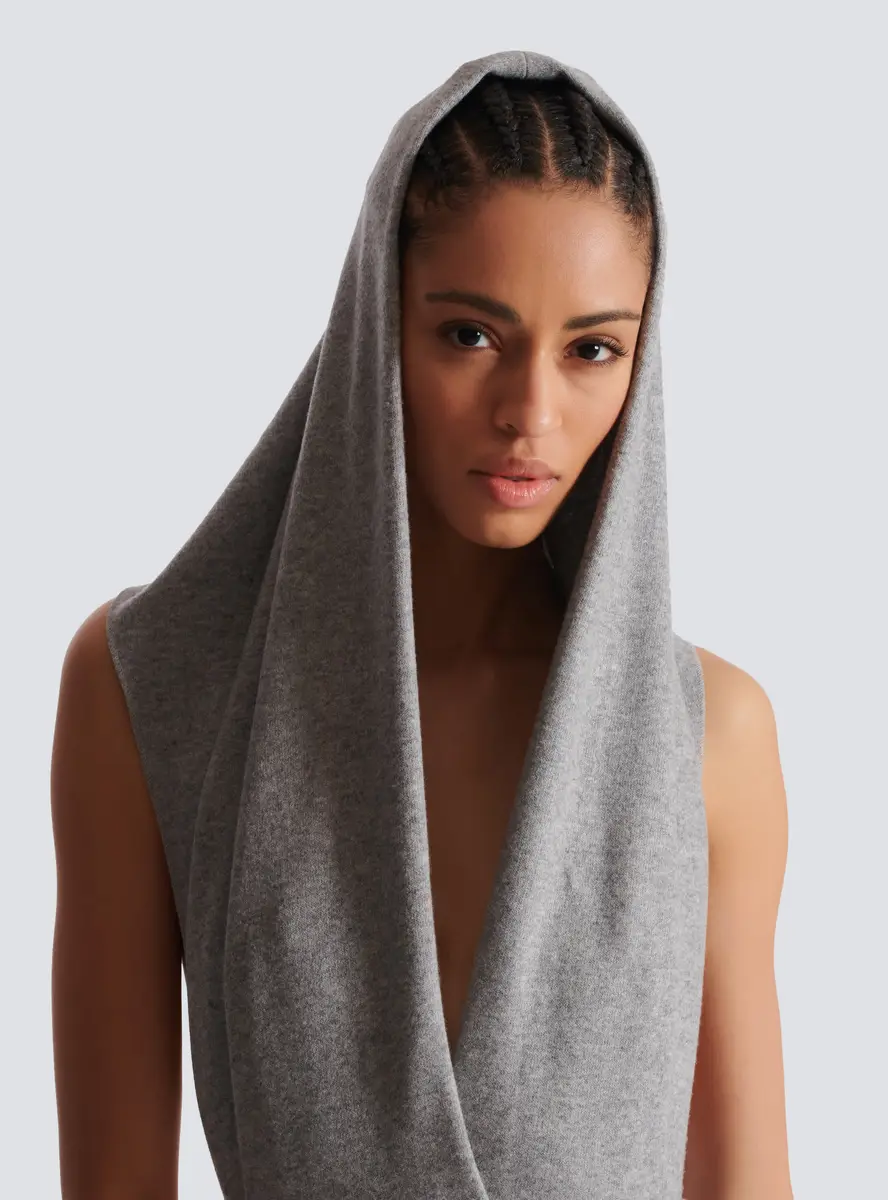 Balmain Draped bodysuit with hood | Thumbnail 6 Balmain Draped bodysuit with hood | Thumbnail 6