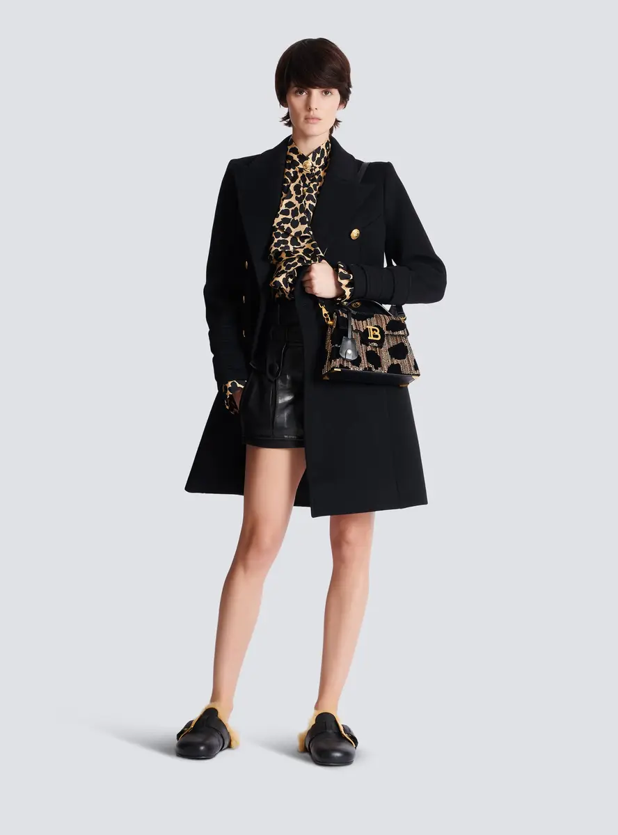 Balmain B-Buzz Dynasty bag in embroidered velvet | Thumbnail 2 Balmain B-Buzz Dynasty bag in embroidered velvet | Thumbnail 2