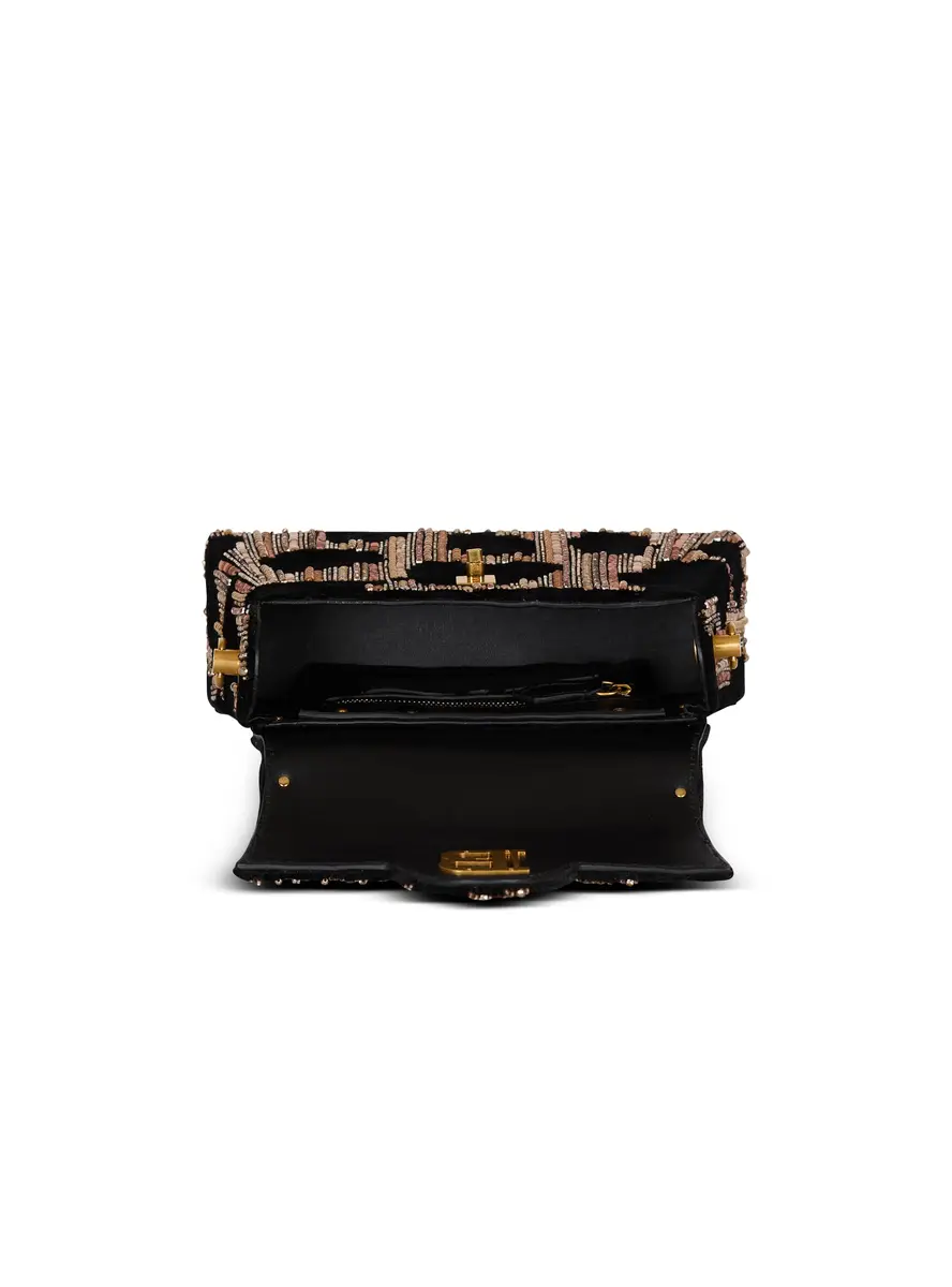 Balmain B-Buzz Dynasty bag in embroidered velvet | Thumbnail 7 Balmain B-Buzz Dynasty bag in embroidered velvet | Thumbnail 7
