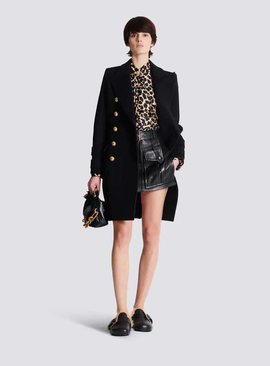 Balmain Leopard print ruffled shirt | Thumbnail 2 Balmain Leopard print ruffled shirt | Thumbnail 2