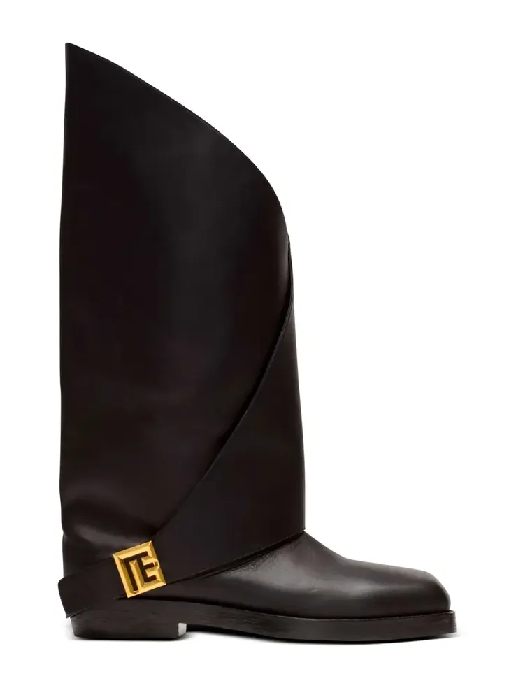 Twist flat leather boots Twist flat leather boots