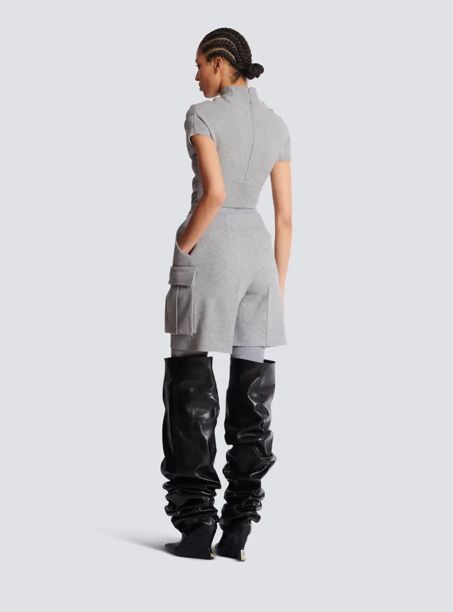 Balmain Wool Bermuda shorts | Thumbnail 4 Balmain Wool Bermuda shorts | Thumbnail 4