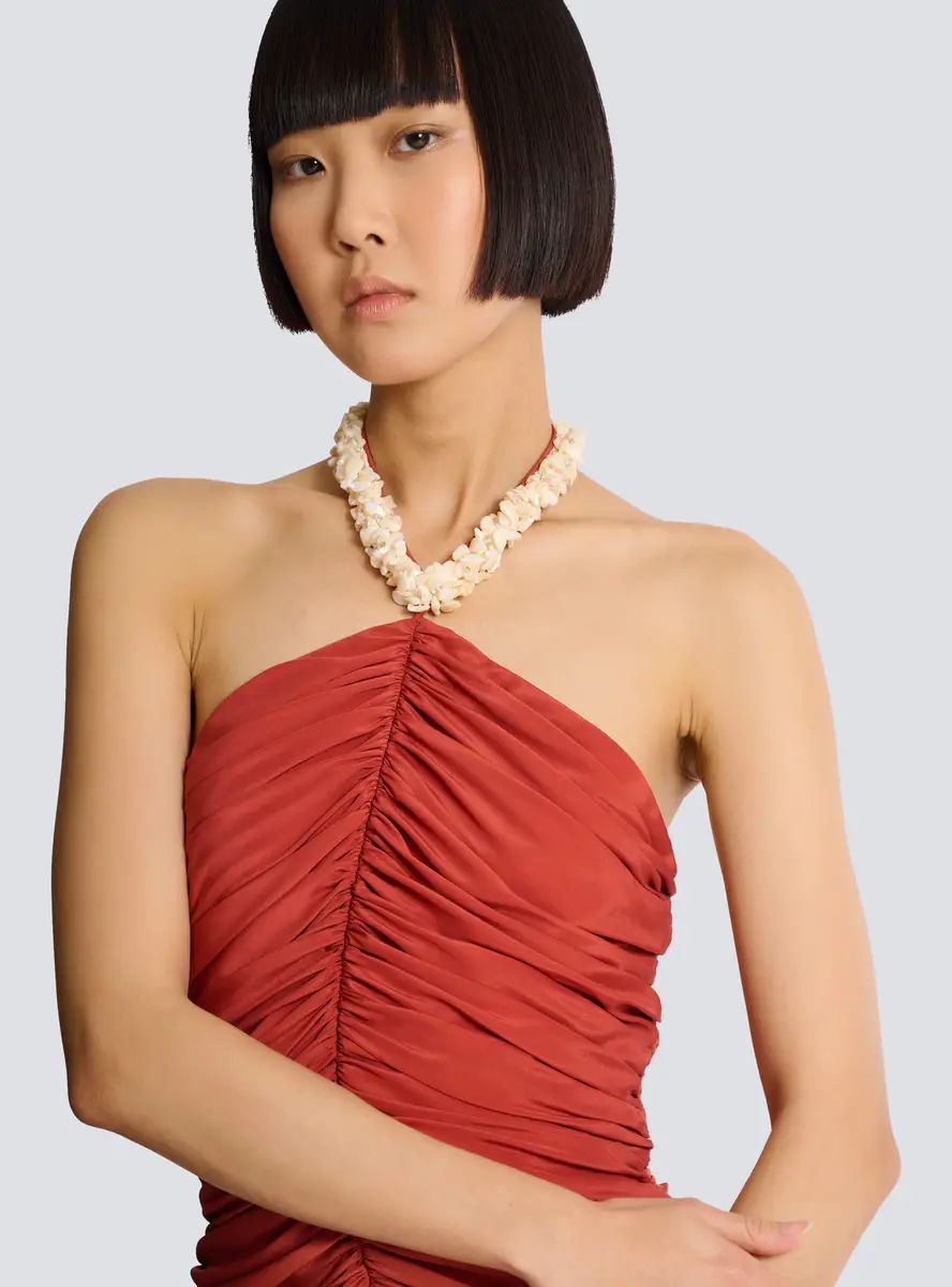Balmain Crepe shell dress | Thumbnail 6 Balmain Crepe shell dress | Thumbnail 6