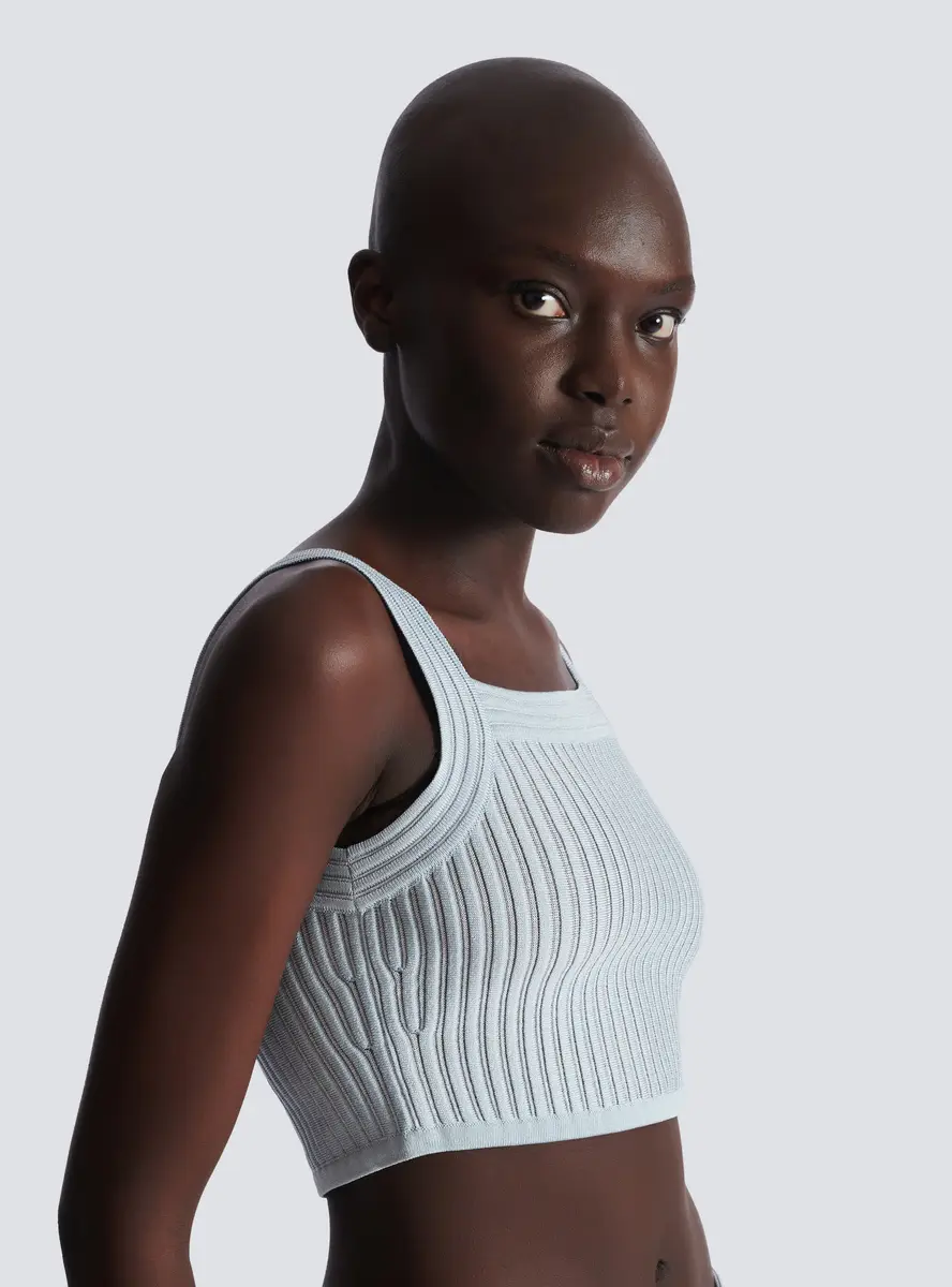 Balmain Textured knit top | Thumbnail 7