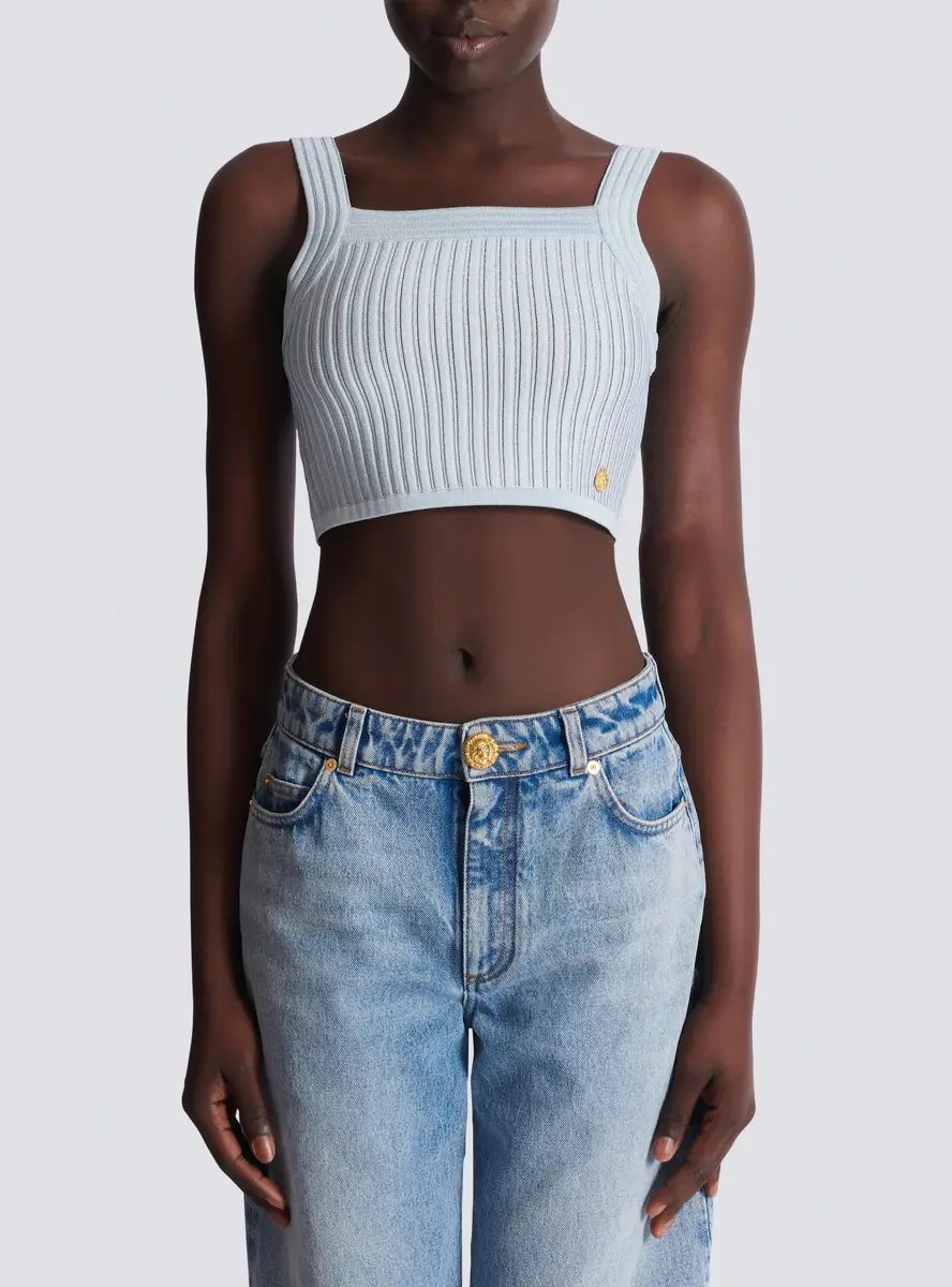 Balmain Textured knit top | Thumbnail 8
