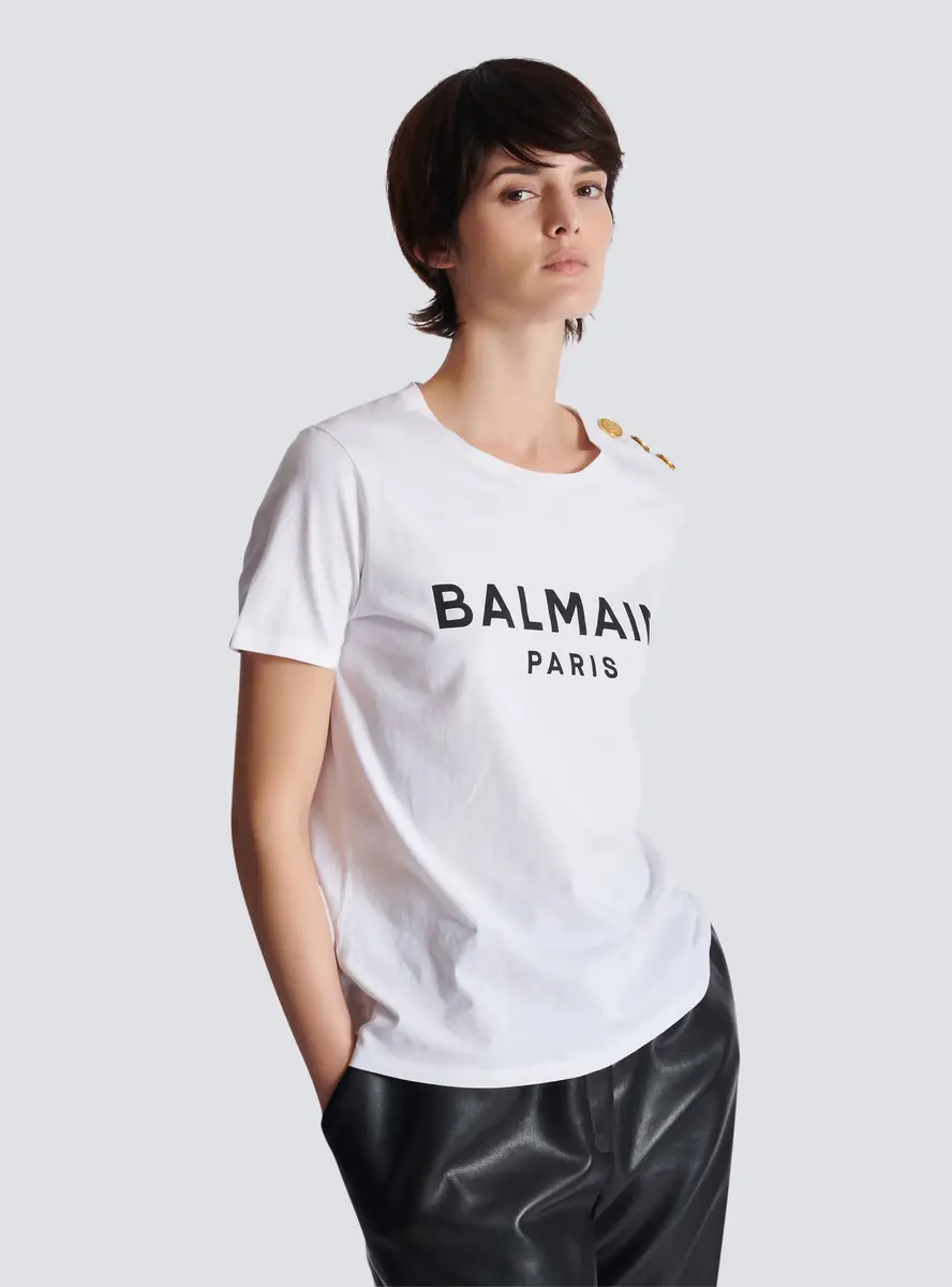 Balmain T-shirt with Paris print | Thumbnail 5 Balmain T-shirt with Paris print | Thumbnail 5