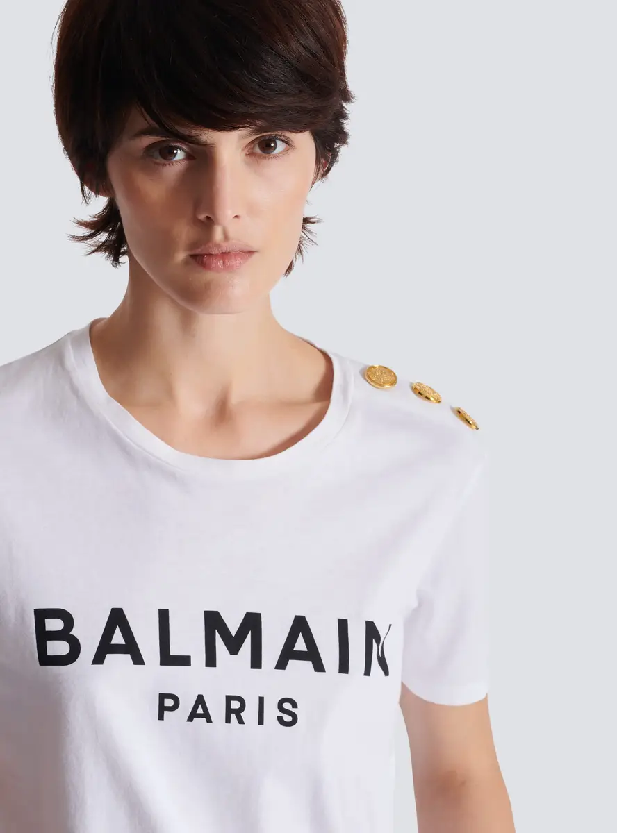 Balmain T-shirt with Paris print | Thumbnail 6 Balmain T-shirt with Paris print | Thumbnail 6