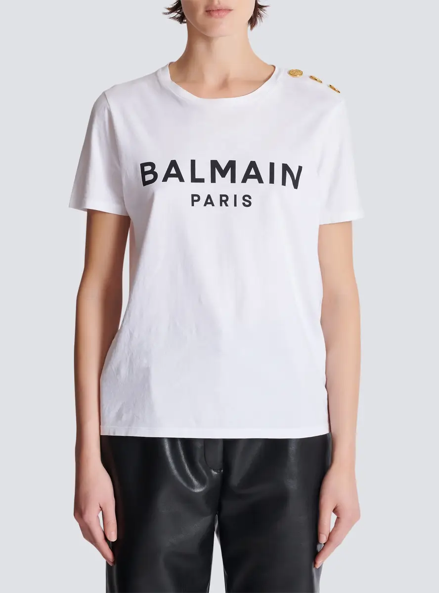 Balmain T-shirt with Paris print | Thumbnail 7 Balmain T-shirt with Paris print | Thumbnail 7