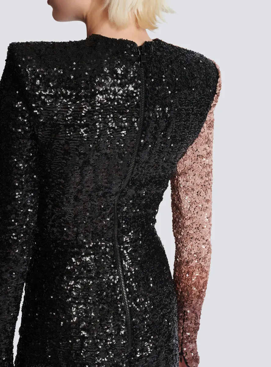 Balmain Short embroidered dress with Face motif | Thumbnail 6 Balmain Short embroidered dress with Face motif | Thumbnail 6