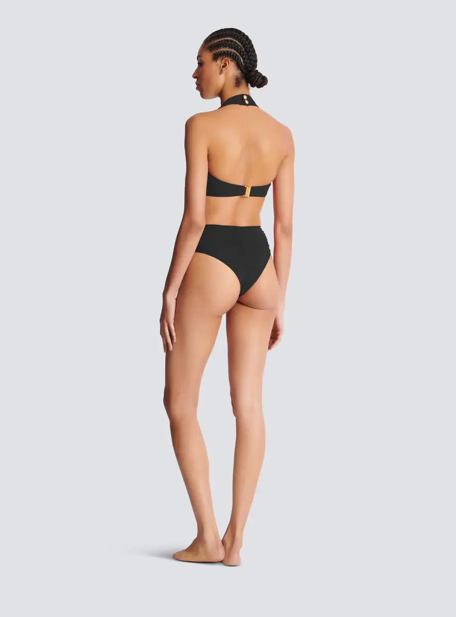 Balmain Plain two-piece swimsuit | Thumbnail 4 Balmain Plain two-piece swimsuit | Thumbnail 4