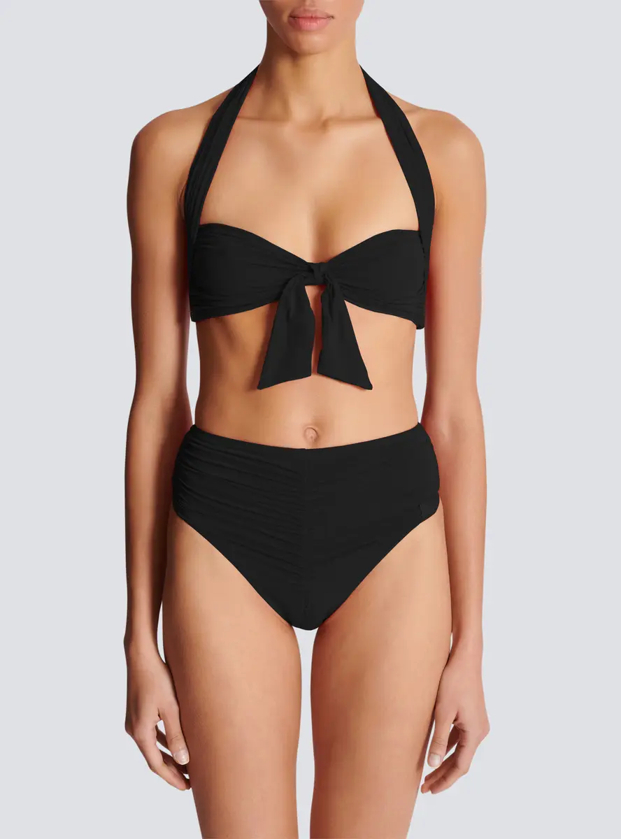 Balmain Plain two-piece swimsuit | Thumbnail 8 Balmain Plain two-piece swimsuit | Thumbnail 8