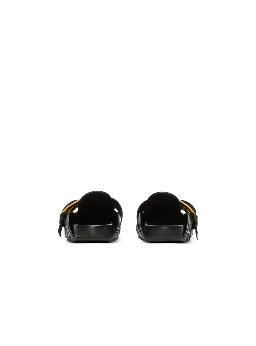 Balmain Anthem mules in jacquard canvas with PB monogram | Thumbnail 4 Balmain Anthem mules in jacquard canvas with PB monogram | Thumbnail 4