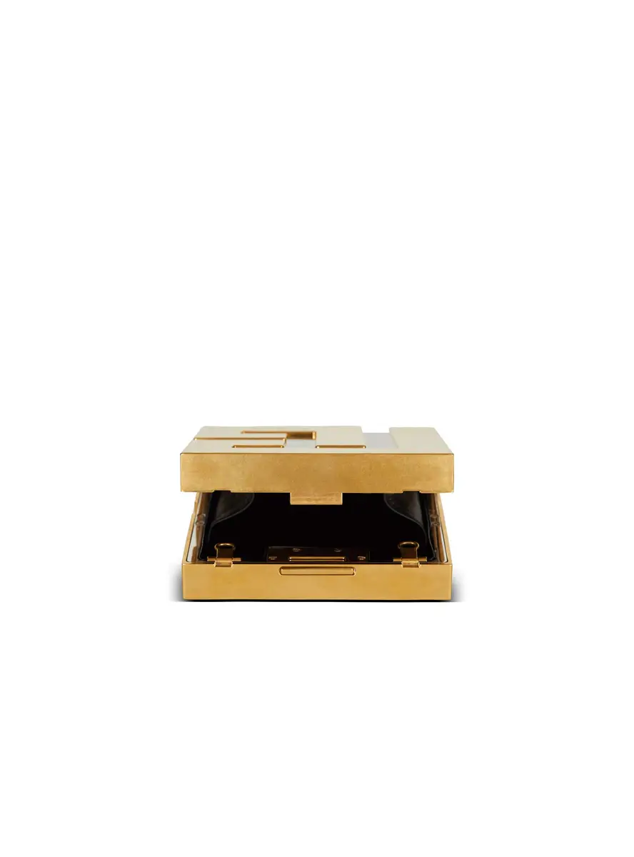 Balmain Metal PB clutch | Thumbnail 7 Balmain Metal PB clutch | Thumbnail 7