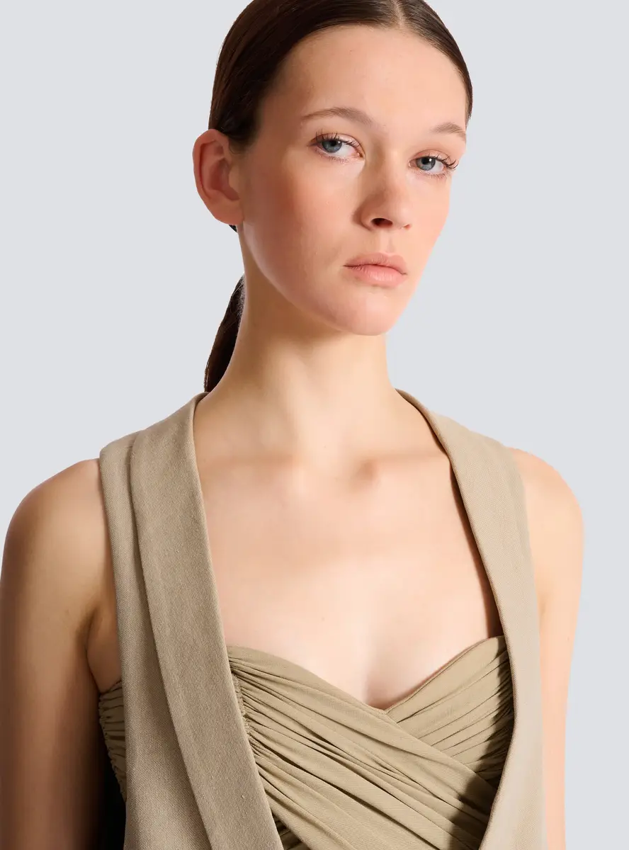 Balmain Cotton gabardine vest | Thumbnail 7 Balmain Cotton gabardine vest | Thumbnail 7