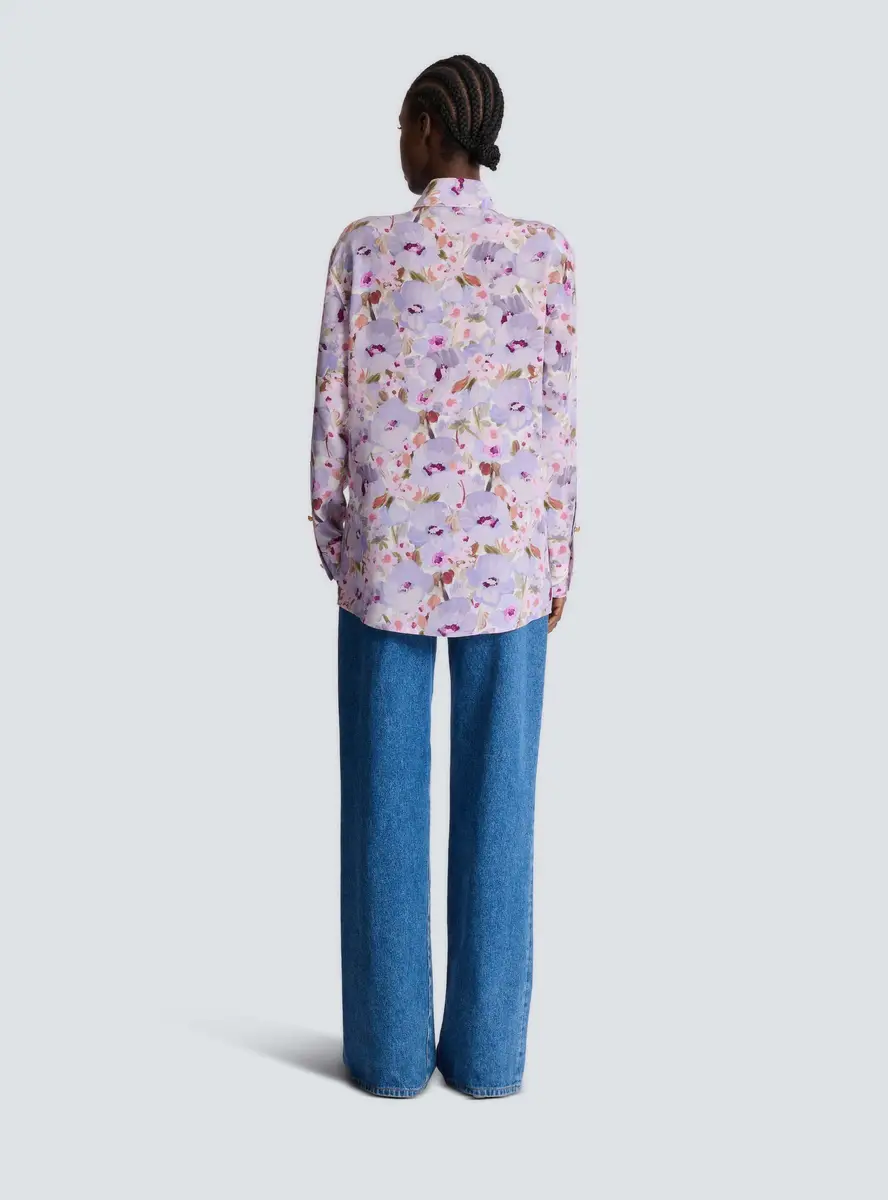 Balmain Printed cotton poplin shirt | Thumbnail 4 Balmain Printed cotton poplin shirt | Thumbnail 4