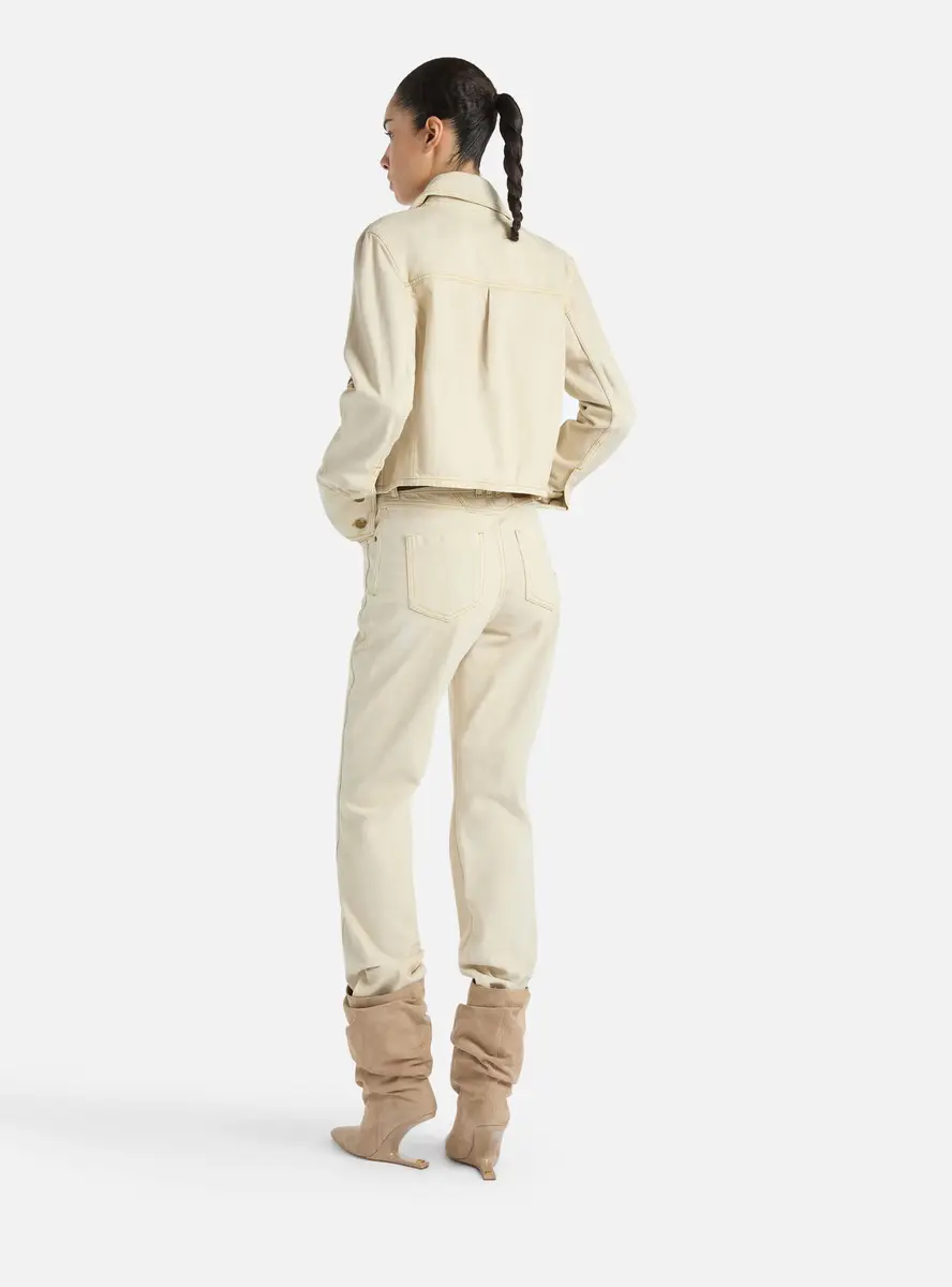 Balmain High-waisted faded denim jeans | Thumbnail 4 Balmain High-waisted faded denim jeans | Thumbnail 4