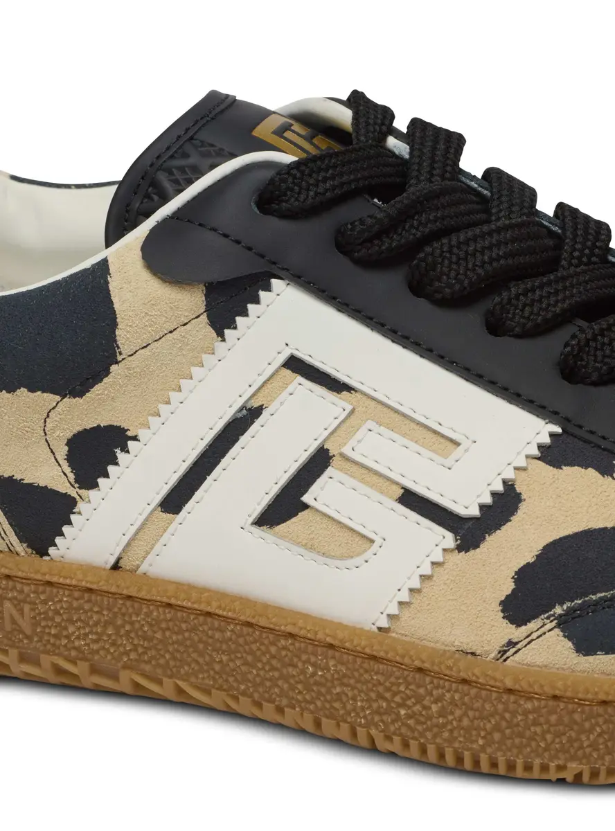 Balmain Swan leopard print suede leather sneakers | Thumbnail 5 Balmain Swan leopard print suede leather sneakers | Thumbnail 5
