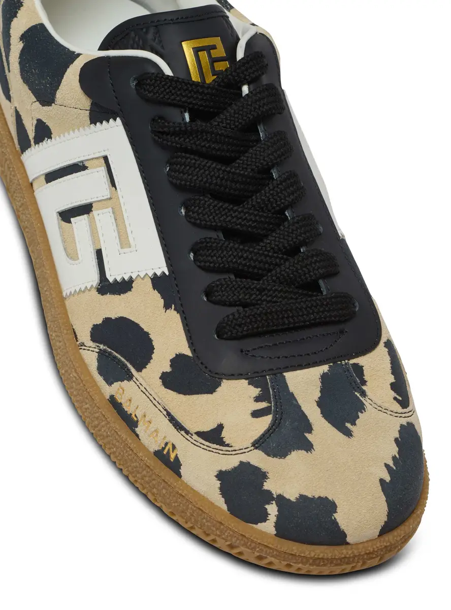 Balmain Swan leopard print suede leather sneakers | Thumbnail 7 Balmain Swan leopard print suede leather sneakers | Thumbnail 7