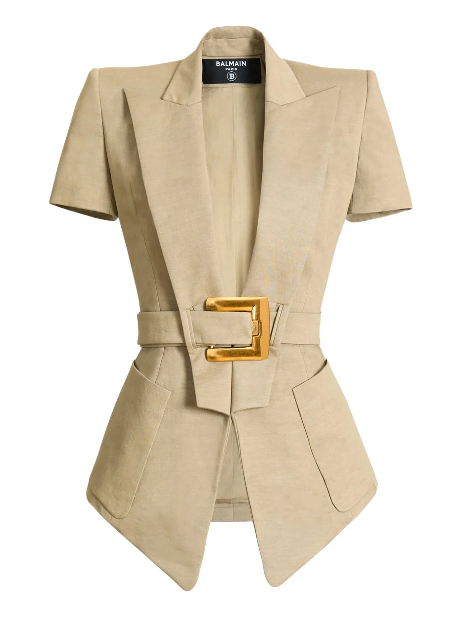 Belted gabardine Anthem jacket Belted gabardine Anthem jacket