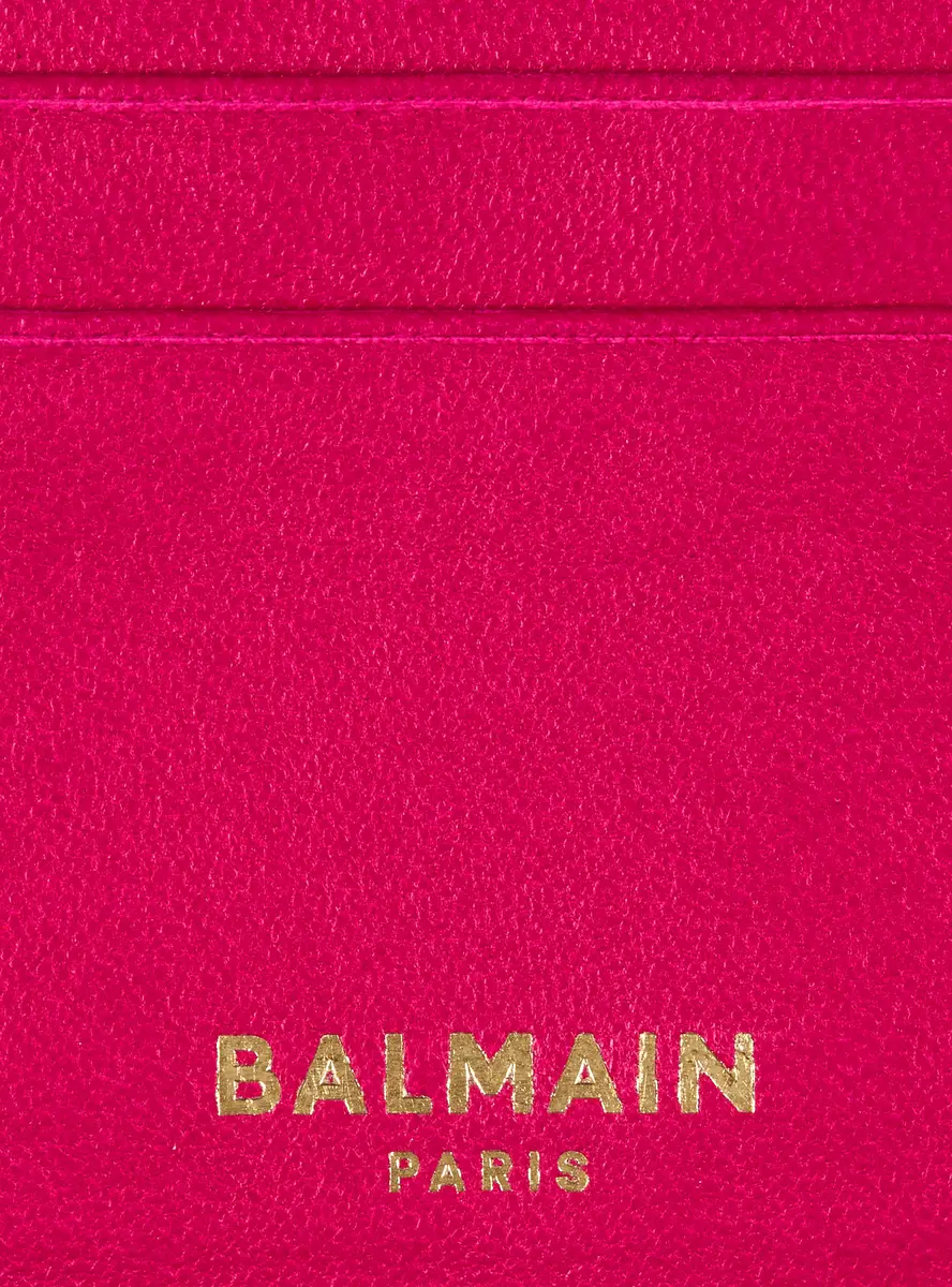 Balmain Pulse lambskin leather card holder | Thumbnail 3 Balmain Pulse lambskin leather card holder | Thumbnail 3
