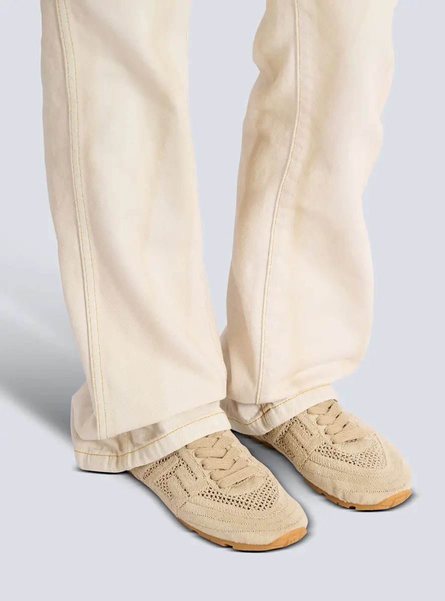 Balmain Racer 45 macramé sneakers | Thumbnail 2