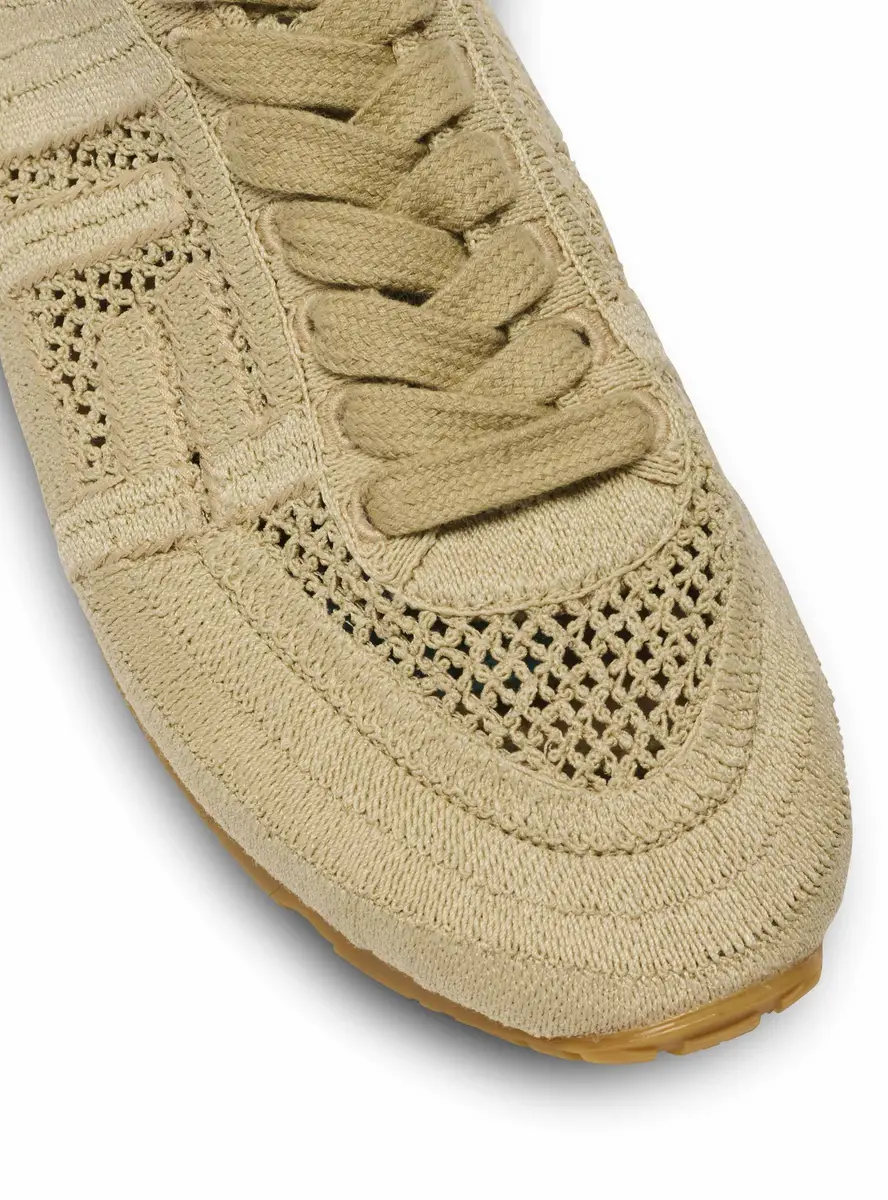 Balmain Racer 45 macramé sneakers | Thumbnail 5
