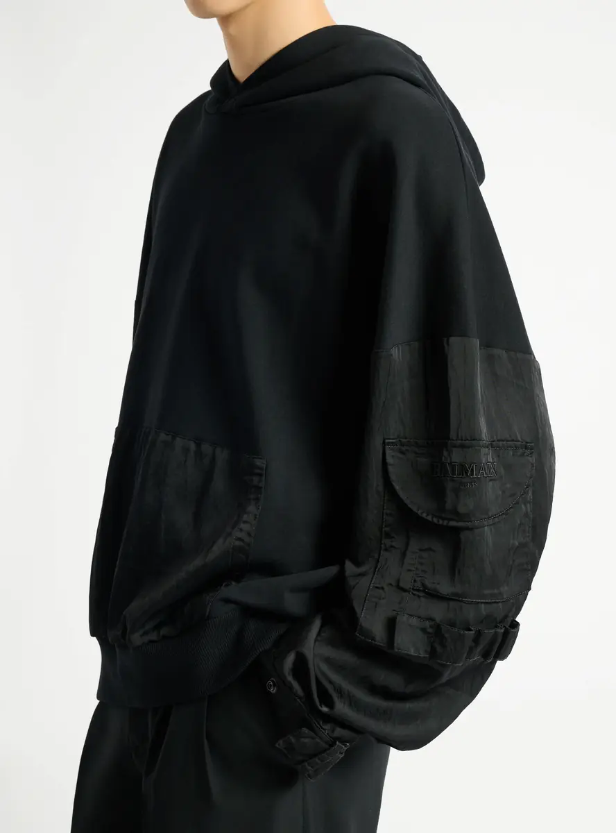 Balmain Vintage Utility hoodie | Thumbnail 4 Balmain Vintage Utility hoodie | Thumbnail 4