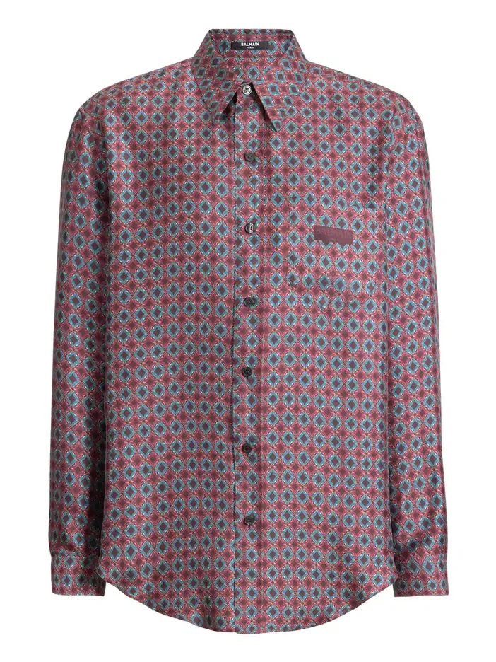 Printed silk shirt Printed silk shirt