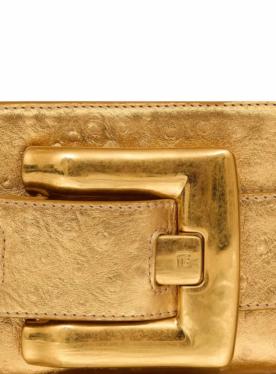 Balmain Anthem laminated leather clutch | Thumbnail 5 Balmain Anthem laminated leather clutch | Thumbnail 5