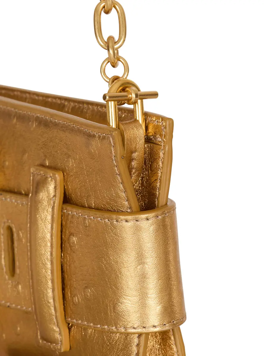 Balmain Anthem laminated leather clutch | Thumbnail 6 Balmain Anthem laminated leather clutch | Thumbnail 6