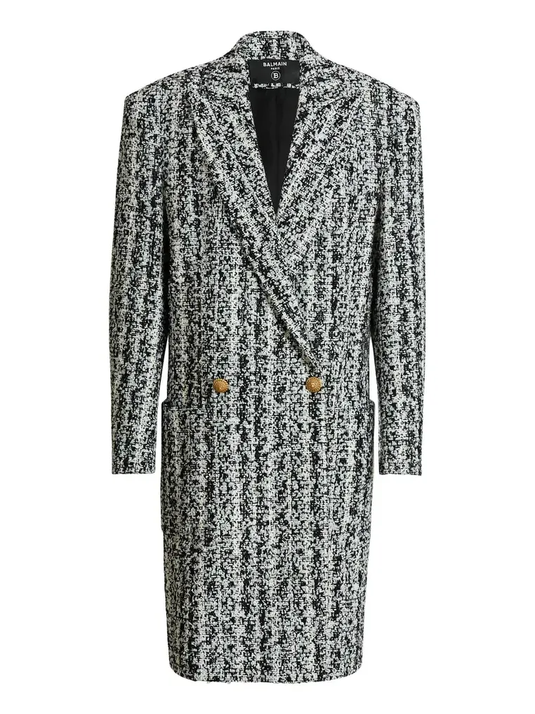 Long tweed coat Long tweed coat