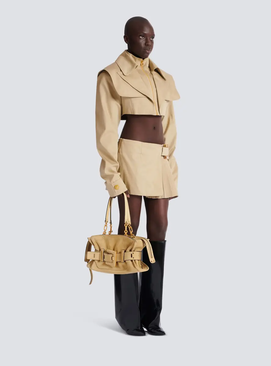 Balmain Suede Anthem bag | Thumbnail 2 Balmain Suede Anthem bag | Thumbnail 2