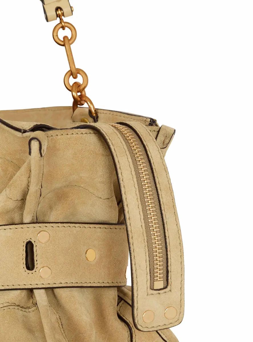 Balmain Suede Anthem bag | Thumbnail 6 Balmain Suede Anthem bag | Thumbnail 6