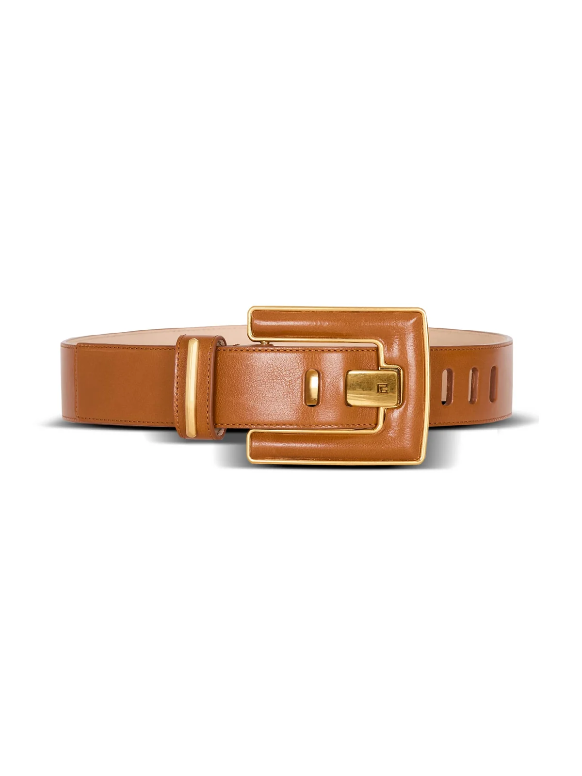 Anthem calfskin leather belt