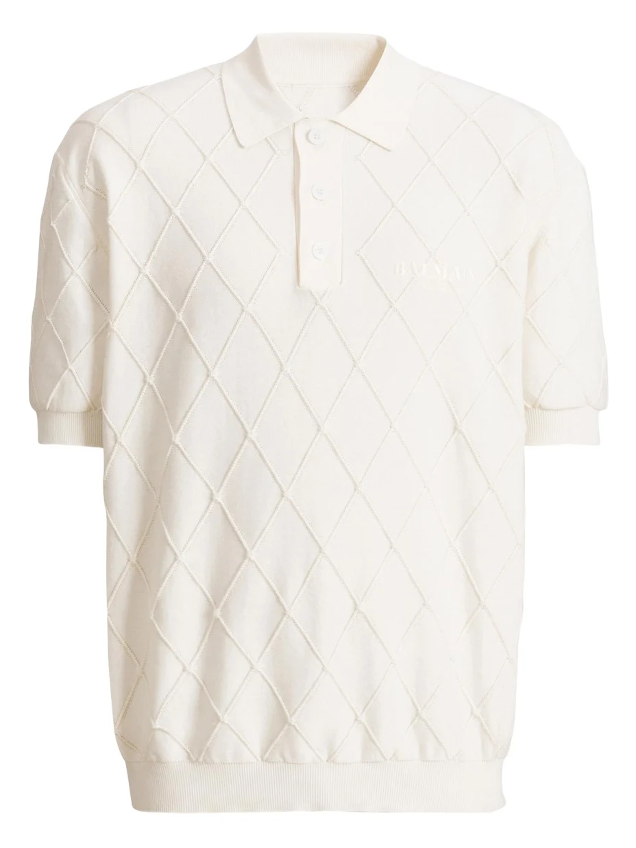 Balmain Vintage knit polo