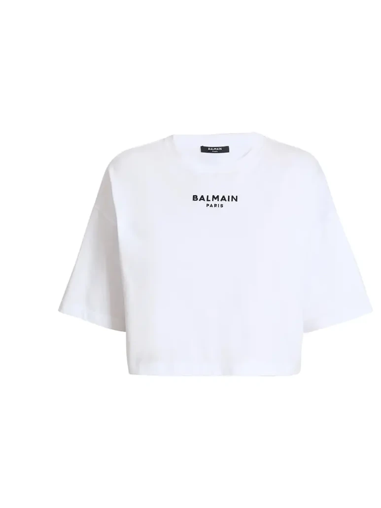 Balmain Embroidered Paris T-shirt