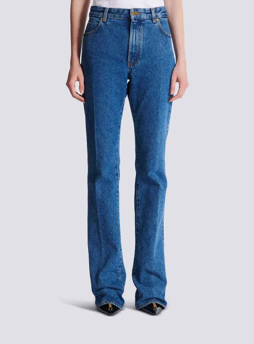 Balmain Straight-leg denim jeans | Thumbnail 8 Balmain Straight-leg denim jeans | Thumbnail 8