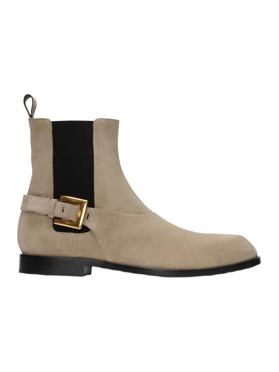 Balmain Anthem Chelsea boots in suede leather