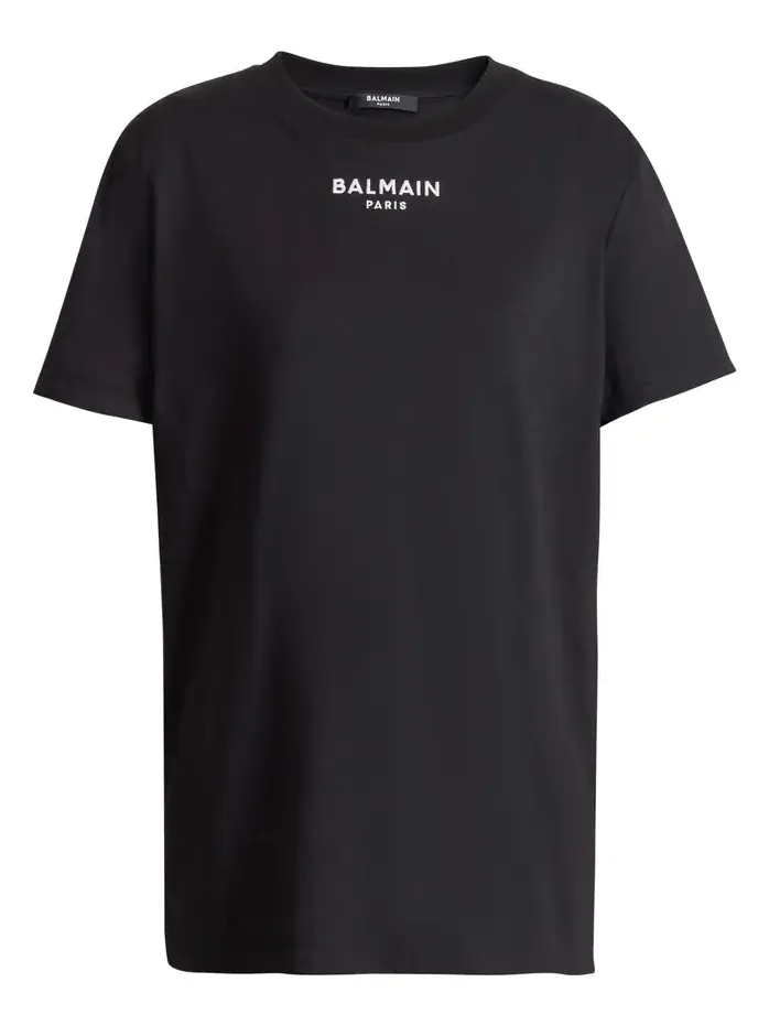 Balmain Embroidered Paris T-shirt