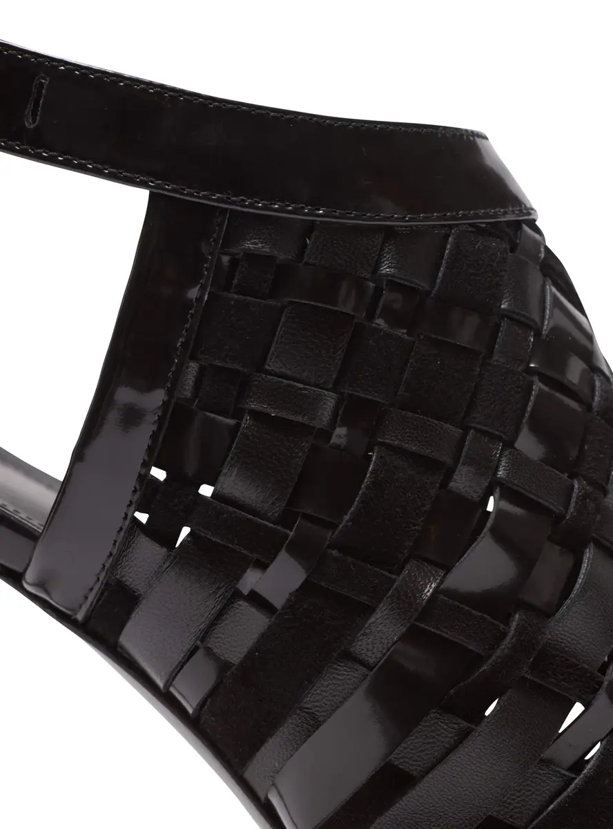Balmain Fringed patent leather sandals | Thumbnail 4 Balmain Fringed patent leather sandals | Thumbnail 4