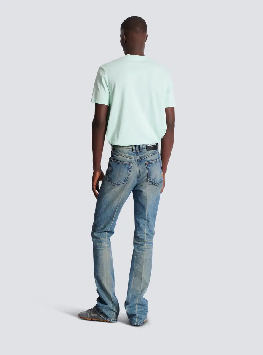 Balmain Slim straight-leg jeans in vintage denim | Thumbnail 4 Balmain Slim straight-leg jeans in vintage denim | Thumbnail 4