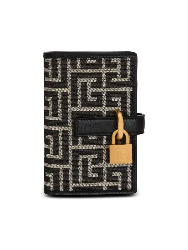 Pulse Holder monogram jacquard card holder Pulse Holder monogram jacquard card holder