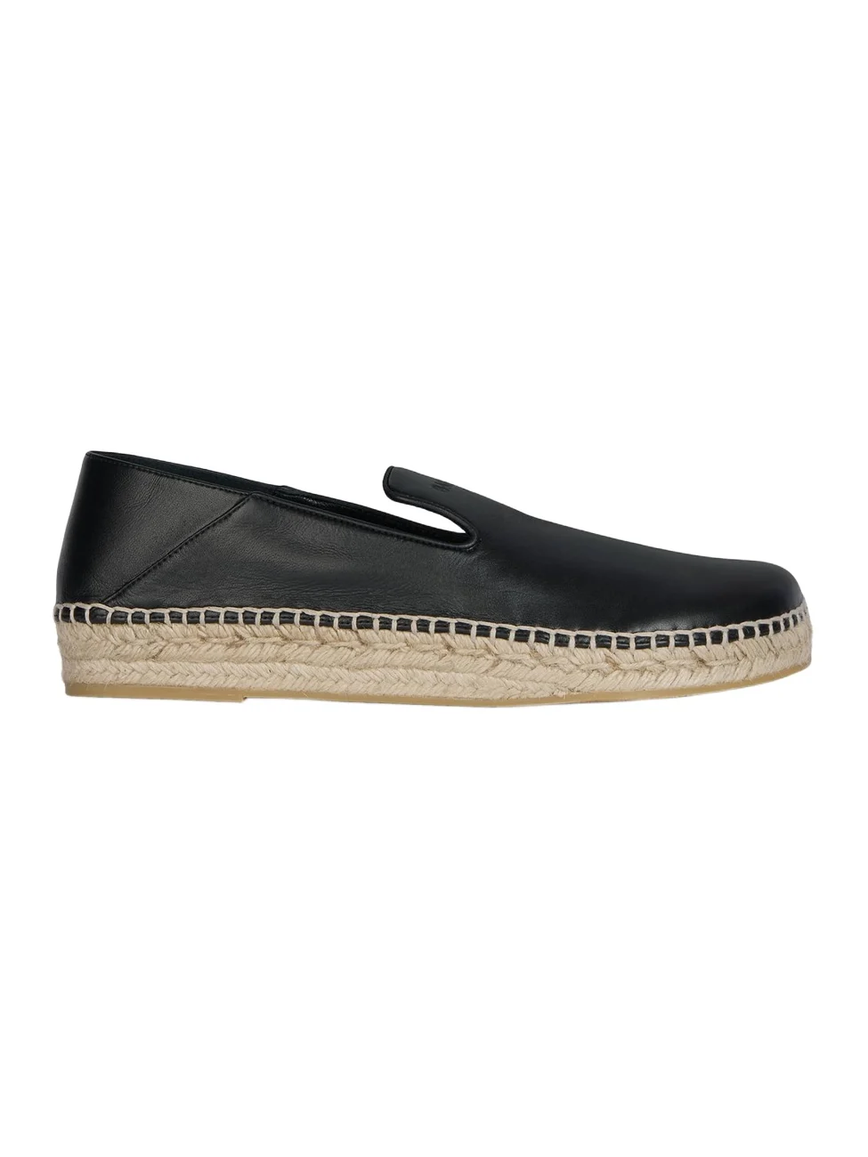 Balmain Smooth leather espadrilles