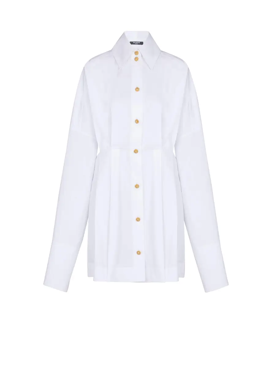 Balmain Poplin shirt dress