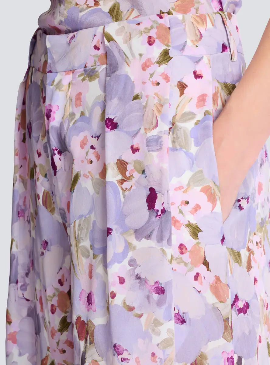 Balmain Printed Poppy Flower trousers | Thumbnail 5 Balmain Printed Poppy Flower trousers | Thumbnail 5