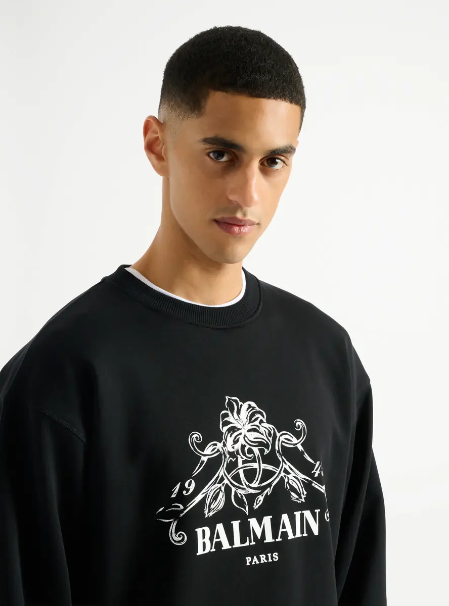 Balmain Printed Vine sweatshirt | Thumbnail 4 Balmain Printed Vine sweatshirt | Thumbnail 4