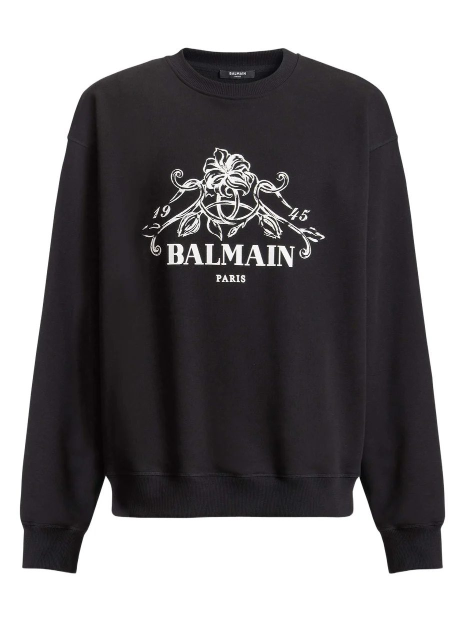 Balmain Printed Vine sweatshirt